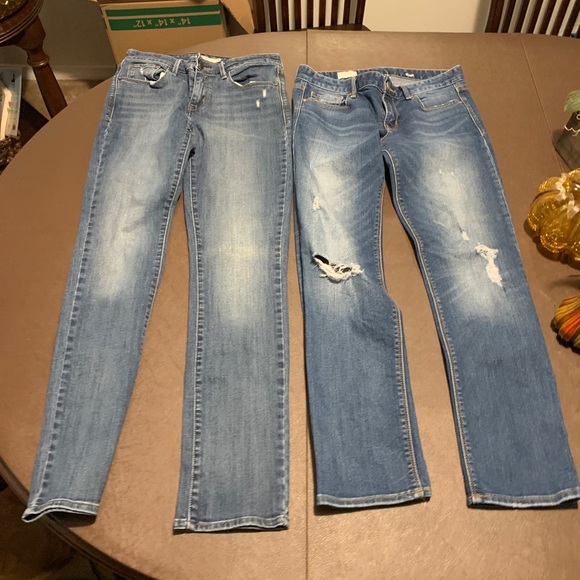 Lot Of 6 Women’s Designer Jeans- Levi’s, Gap Various Sizes 27-31. - Picture 5 of 6